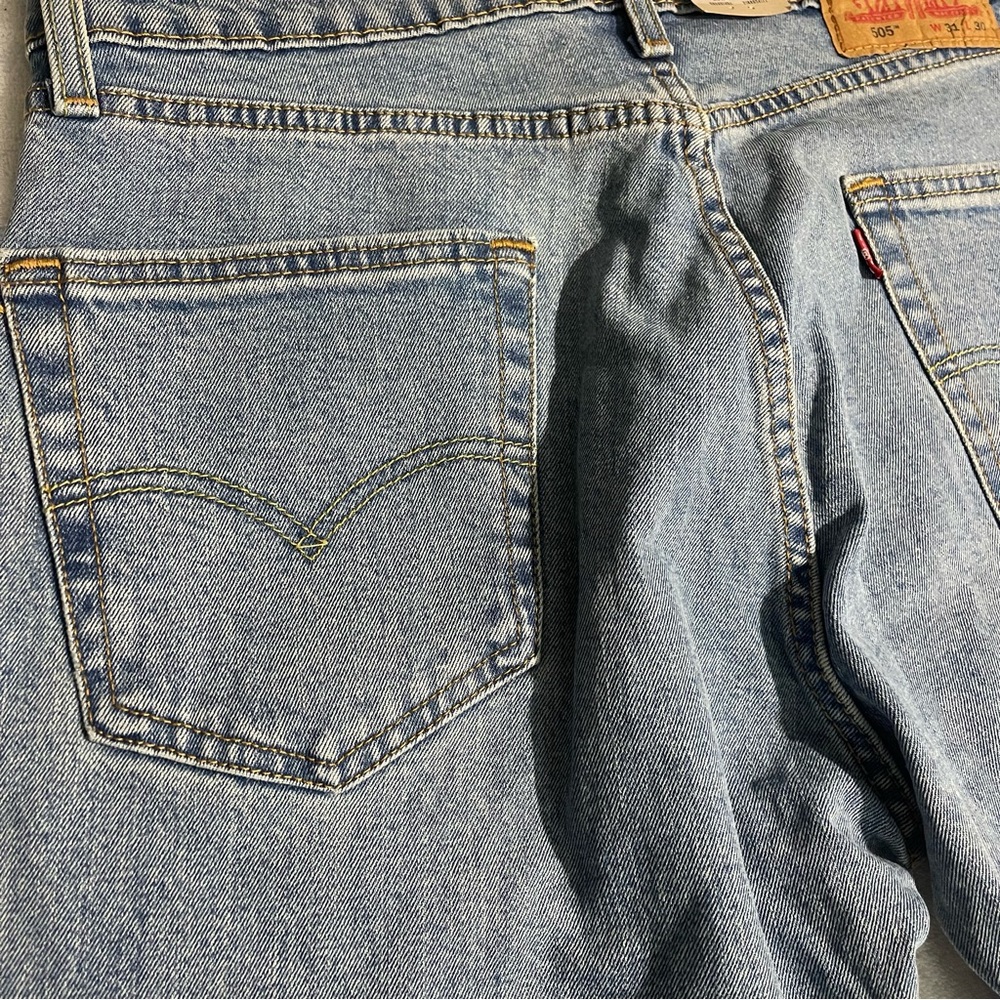 Levi's Men's 505 Regular Fit Jeans, Size 31x30, NWT - Picture 14 of 15